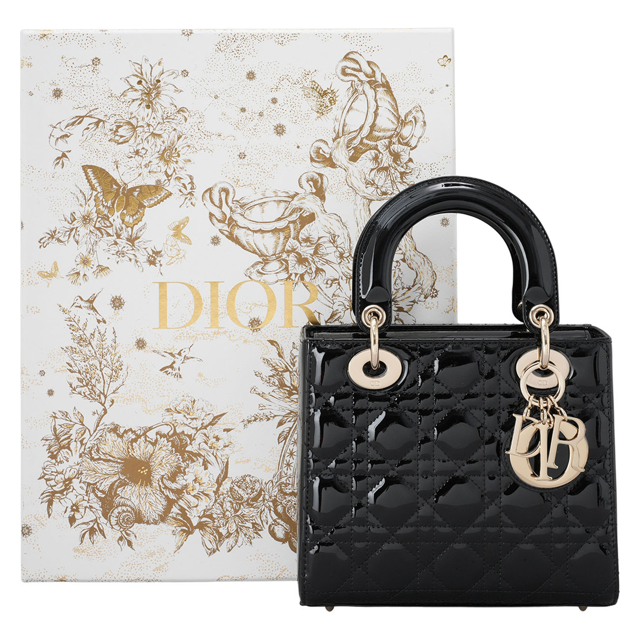 CHRISTIAN DIOR(USED)디올 페이던트 레이디디올 스몰